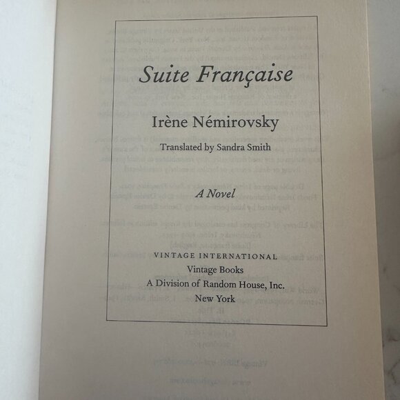 Bestseller "Suite Francaise" a Novel - Picture 4 of 6